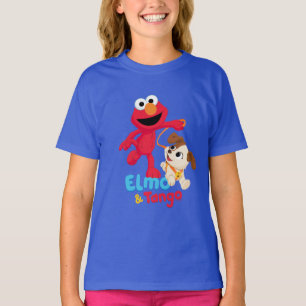 Sesamstraße   Elmo & Tango Running T-Shirt