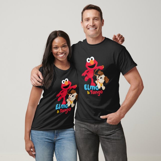 Sesamstraße | Elmo & Tango Running T-Shirt (Unisex)