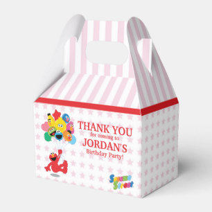 Sesamstraße   Elmo und Pals - Geburtstagsballons Geschenkschachtel