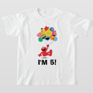 Sesamstraße   Elmo und Pals - Geburtstagsballons T-Shirt