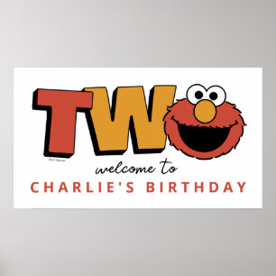 Sesamstraße   Elmo - Zweiter Geburtstag Poster
