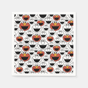 Sesamstraße   Elmo - Zweiter Geburtstag Serviette