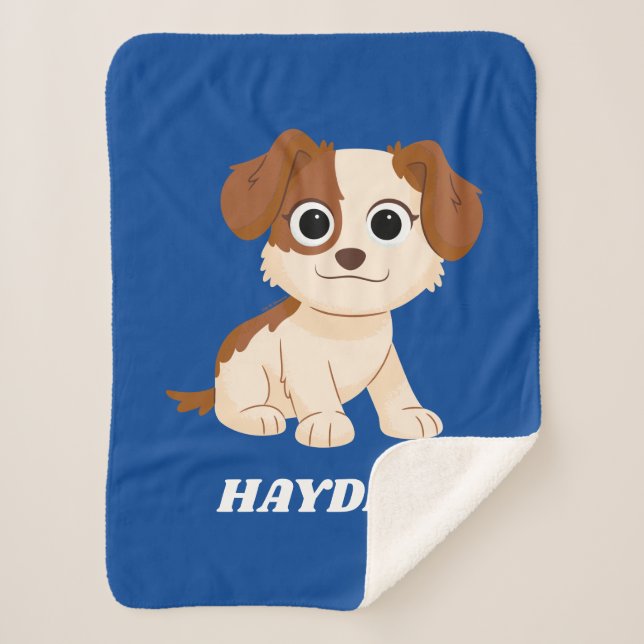 Sesamstraße | Elmo's Puppy Tango | Name hinzufügen Sherpadecke (Vorderseite)