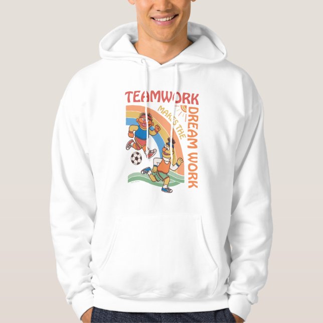 Sesamstraße | Ernie & Bert Teamwork Hoodie (Vorderseite)