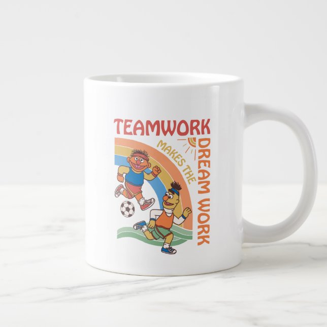 Sesamstraße | Ernie & Bert Teamwork Jumbo-Tasse (Rechts)