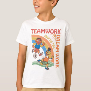 Sesamstraße Ernie & Bert Teamwork T-Shirt