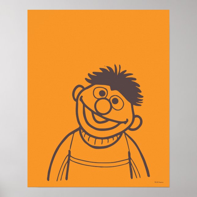 Sesamstraße | Ernie Bright Poster (Vorne)