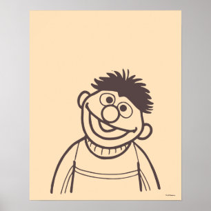 Sesamstraße Ernie Poster