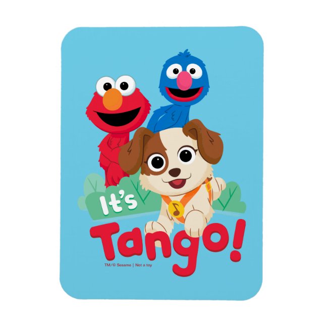 Sesamstraße | Es ist Tango mit Elmo & Grover Magnet (Vertikal)