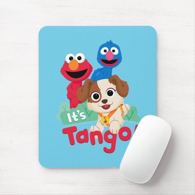Sesamstraße | Es ist Tango mit Elmo & Grover Mousepad (Mit Mouse)