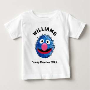 Sesamstraße Familienurlaub in Grover Baby T-shirt