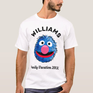 Sesamstraße Familienurlaub in Grover T-Shirt