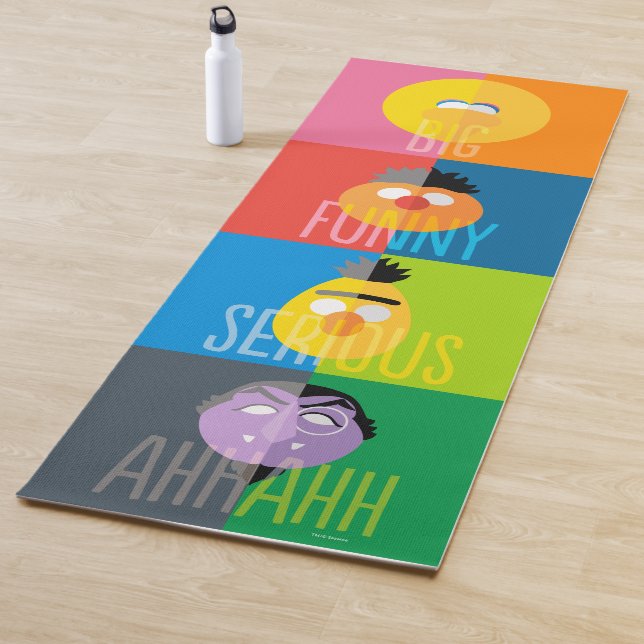 Sesamstraße - Farbblock Yogamatte (Beispiel)