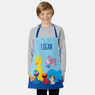 Sesamstraße   Farbenfrohe Sesamstraße Pals Schürze