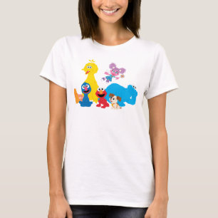 Sesamstraße Farbenfrohe Sesamstraße Pals T-Shirt