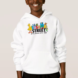 Sesamstraße   Fellige Freunde seit 1969 Hoodie