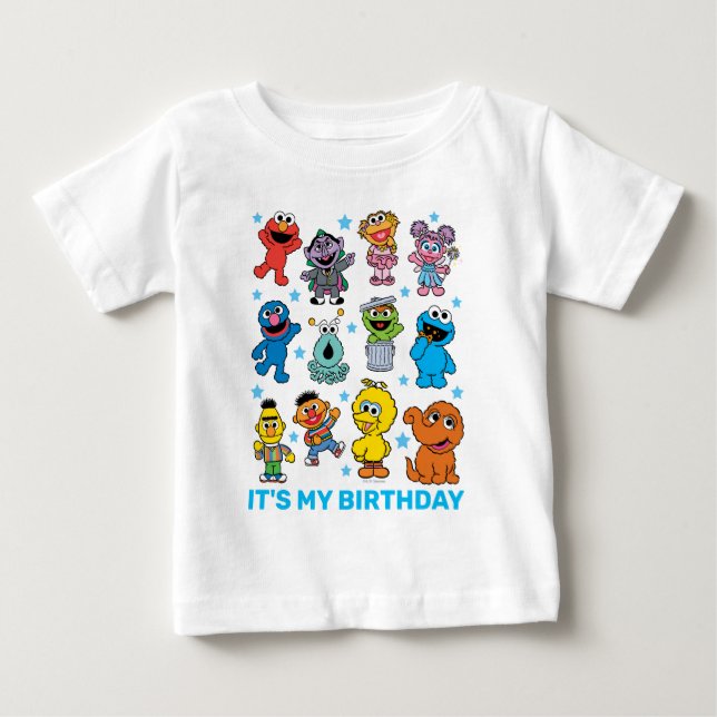 Sesamstraße-Figur Baby T-shirt (Vorderseite)
