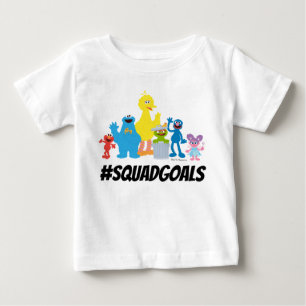 Sesamstraße-Figuren   #SQUADGOALS Baby T-shirt
