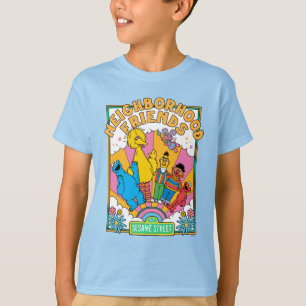 Sesamstraße   Freunde der Nachbarschaft T-Shirt