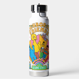 Sesamstraße Freunde der Nachbarschaft Trinkflasche