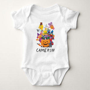Sesamstraße Freunde Frohes Halloween Baby Strampler