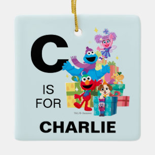 Sesamstraße-Freunde und Geschenke Keramikornament