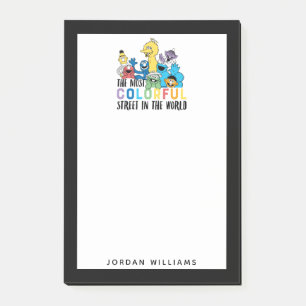 Sesamstraße   Fügen Sie Ihren Namen hinzu Post-it Klebezettel