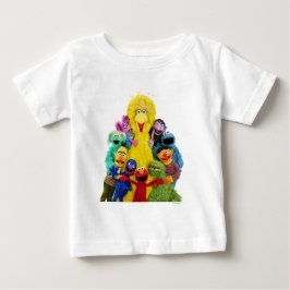 Sesamstraße | Fun Farbiges Portrait Baby T-shirt