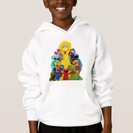 Sesamstraße | Fun Farbiges Portrait Hoodie