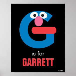 Sesamstraße   G ist für Grover Poster