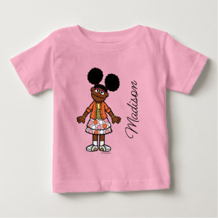 Sesamstraße Gabrielle Ihren Namen hinzufügen Baby T-shirt