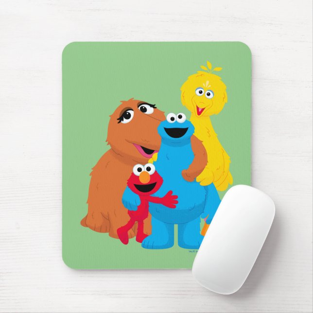 Sesamstraße | Group Hug Mousepad (Mit Mouse)