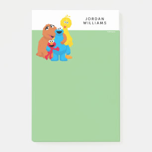 Sesamstraße   Group Hug   Name hinzufügen Post-it Klebezettel