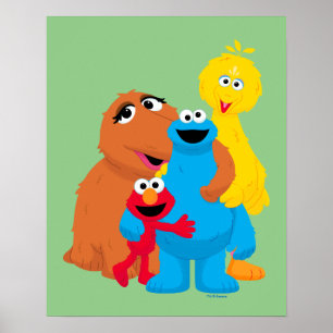 Sesamstraße   Group Hug Poster