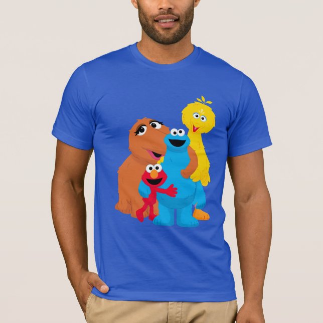 Sesamstraße | Group Hug T-Shirt (Vorderseite)