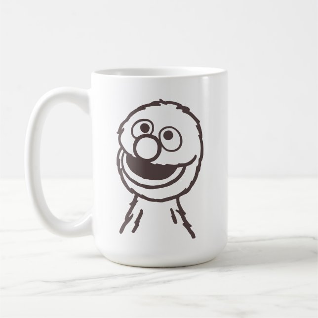 Sesamstraße | Grover Bright Kaffeetasse (Links)