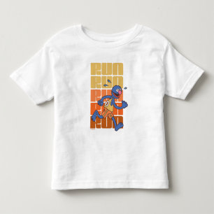 Sesamstraße Grovers Runs Kleinkind T-shirt