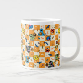 Sesamstrasse Halloween Kegelmuster Jumbo-Tasse