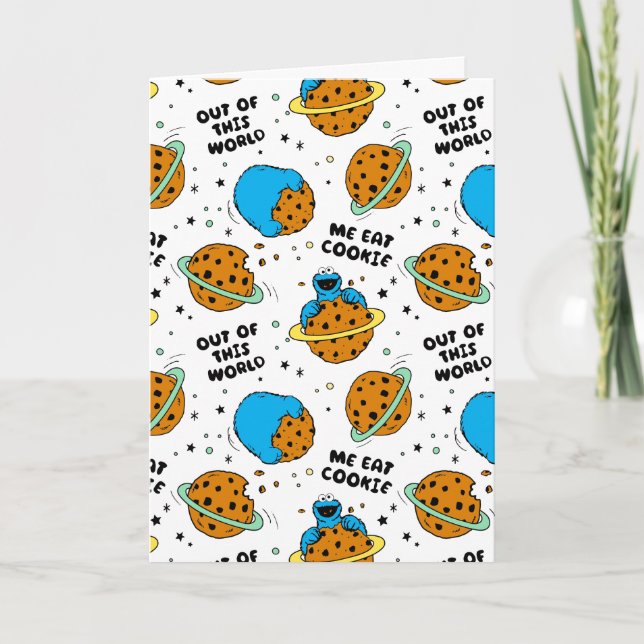 Sesamstraße | Happy Birthday Feiertagskarte (Vorderseite)