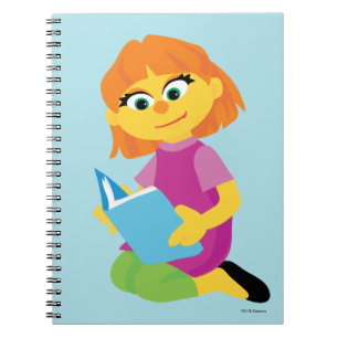 Sesamstraße Julia liest ein Buch