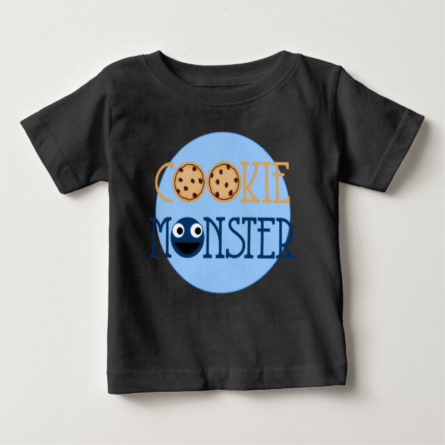 Sesamstraße | Krümelmonster Baby T-shirt (Vorderseite)