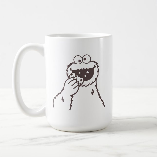 Sesamstraße | Krümelmonster Kaffeetasse (Links)