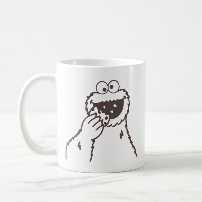 Sesamstraße | Krümelmonster Kaffeetasse (Links)
