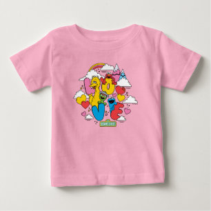 Sesamstraße LIEBE Baby T-shirt