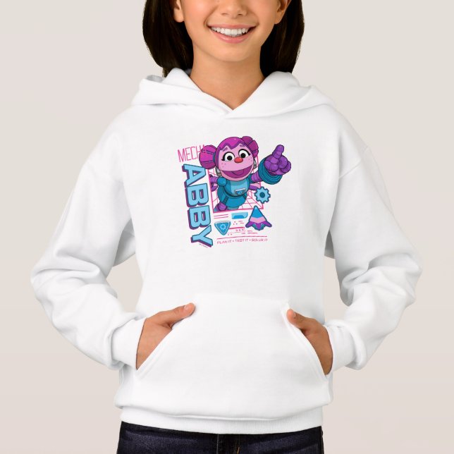 Sesamstraße | Mecha Builders Abby Cadabby Hoodie (Vorderseite)