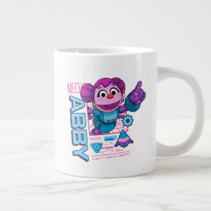 Sesamstraße   Mecha Builders Abby Cadabby Jumbo-Tasse