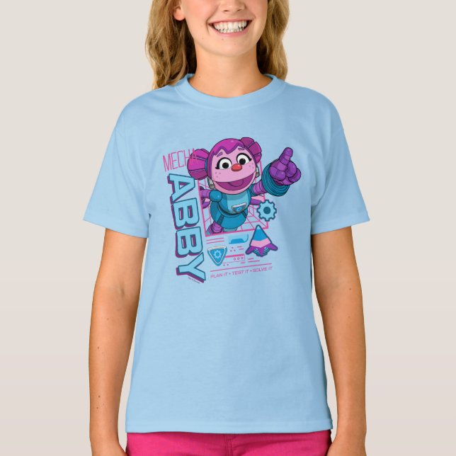 Sesamstraße | Mecha Builders Abby Cadabby T-Shirt (Vorderseite)