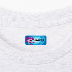 Sesamstraße Mecha Builders Abby In Action Etiketten