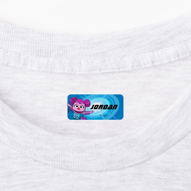 Sesamstraße | Mecha Builders Abby In Action Etiketten (Befestigt)