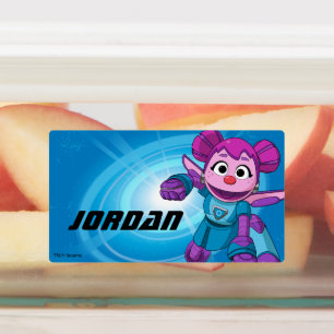 Sesamstraße Mecha Builders Abby In Action Etiketten